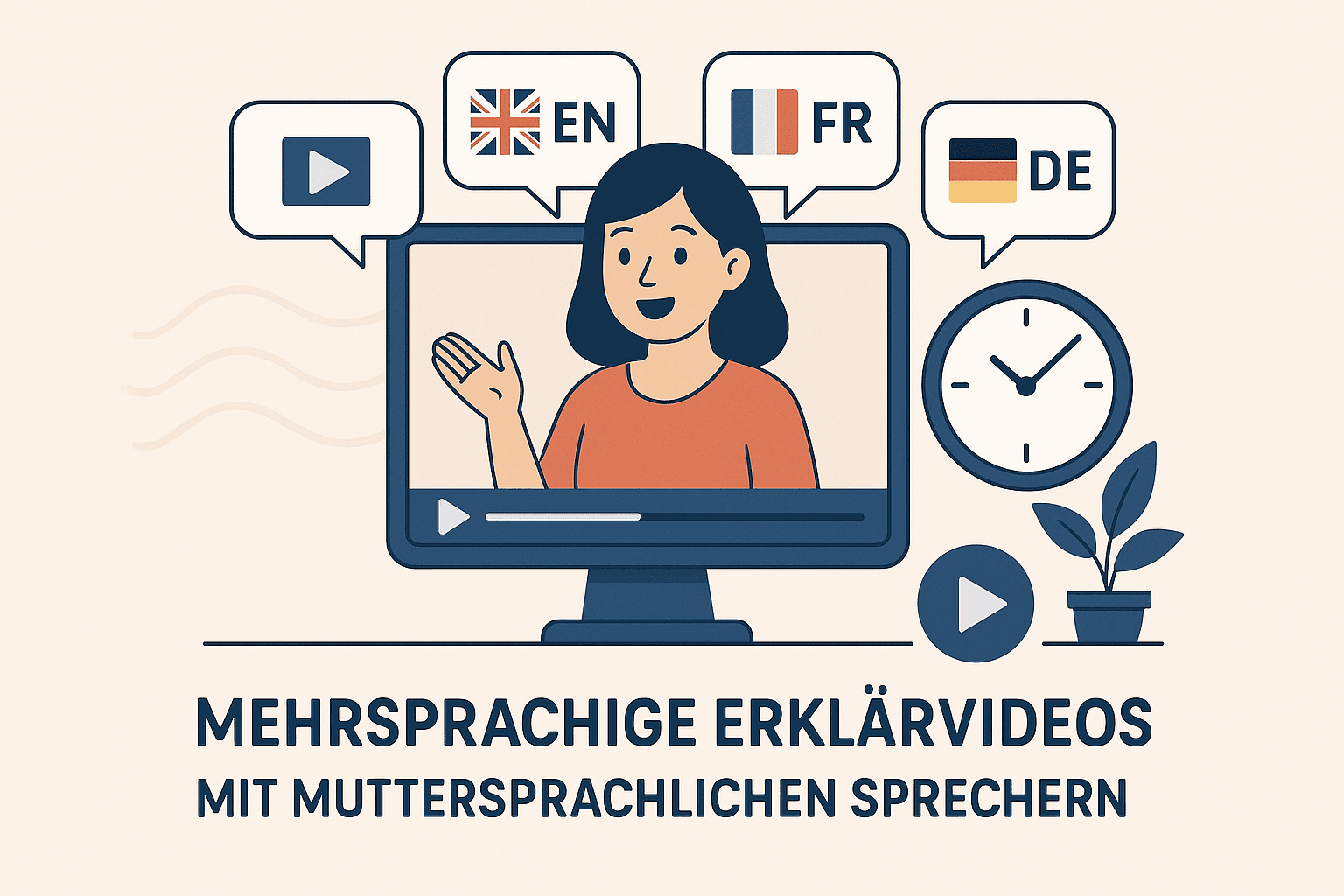 Mehrsprachige Erklärvideos: So nutzt du die Kraft muttersprachlicher Stimmen für globalen Erfolg