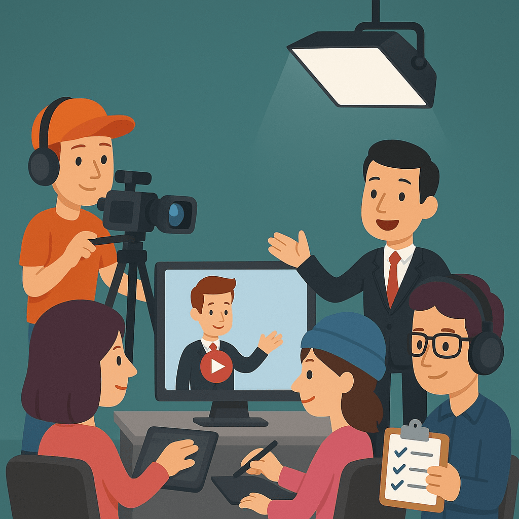 Ablauf einer professionellen Erklärfilmproduktion: Vom leeren Blatt zur bewegten Geschichte