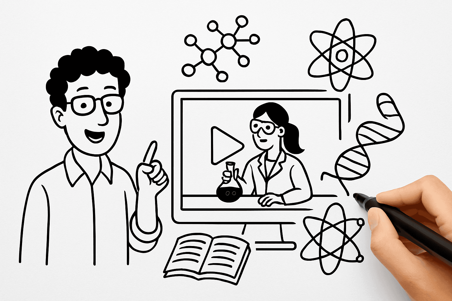 Wissenschaftskommunikation mit Whiteboard Animation: Der Schlüssel zu verständlicher Forschung