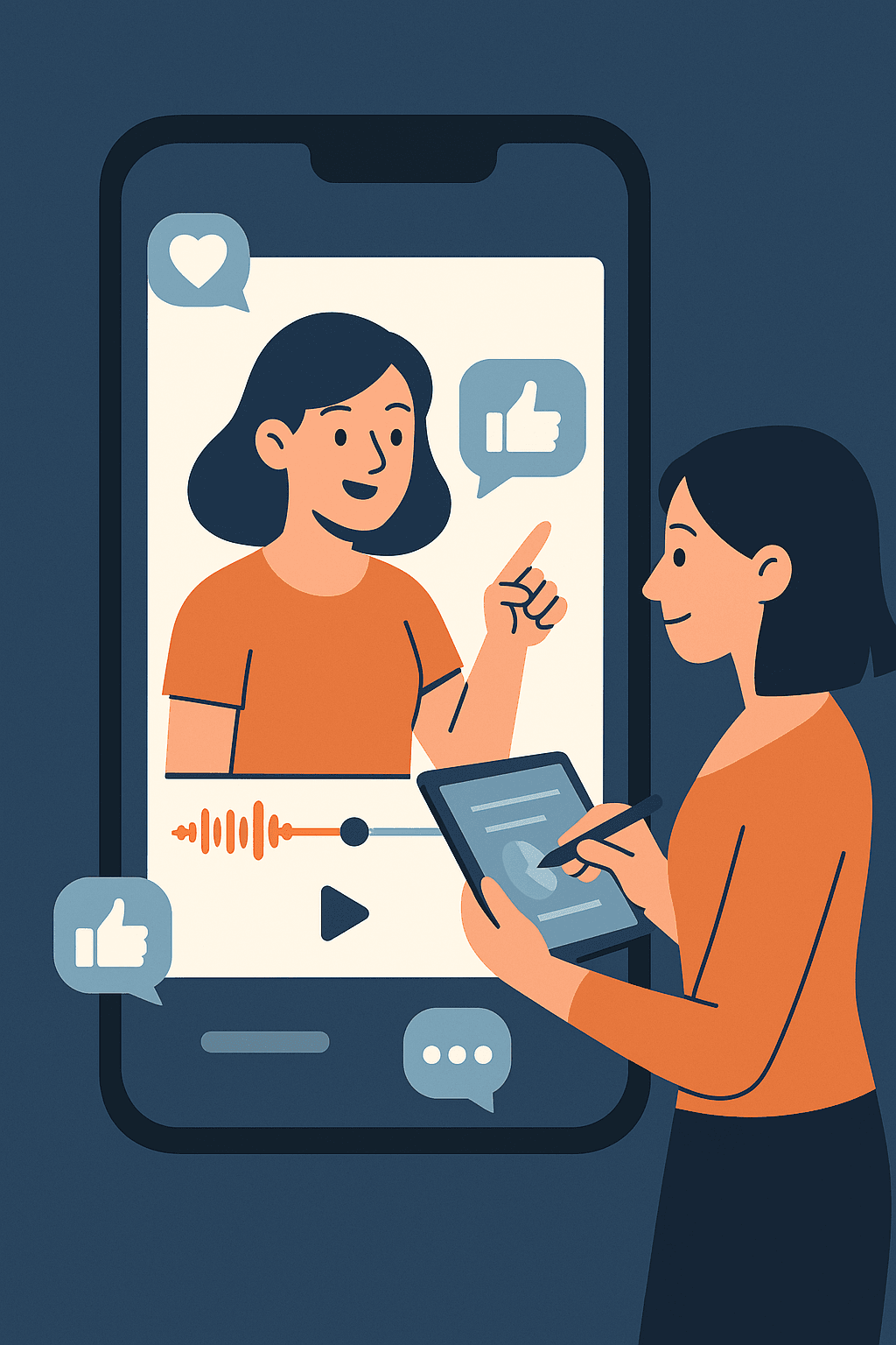 Vertikale Erklärvideos für Social Media Kampagnen: Optimale Strategien für mobilen Content
