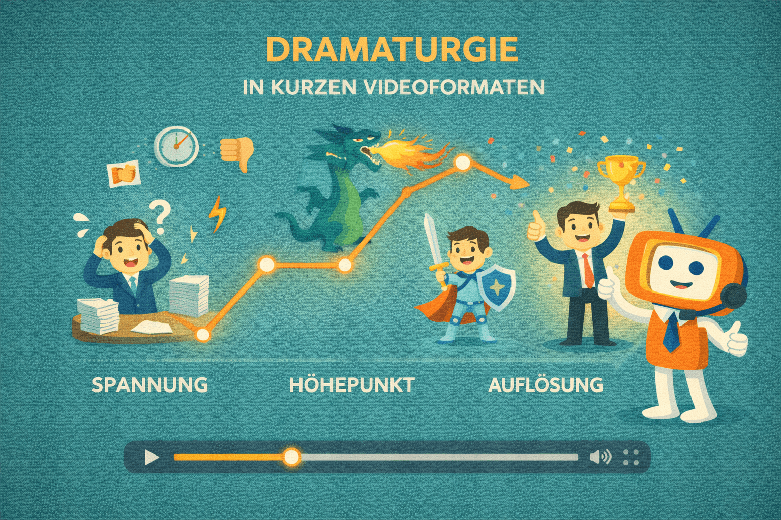 Dramaturgie in kurzen Videoformaten: Vom ersten Frame bis zum letzten Herzschlag