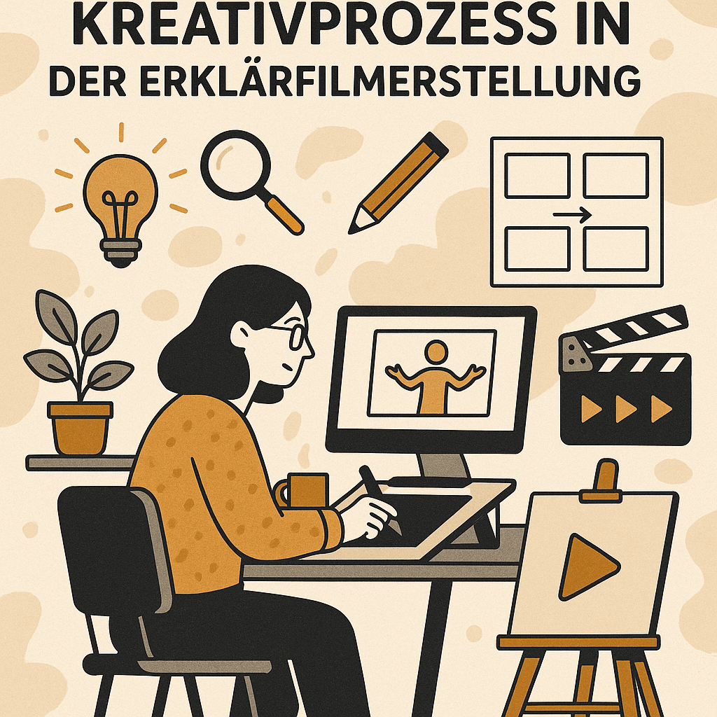 Kreativprozess in der Erklärfilmerstellung: Struktur, Methoden und Best Practices