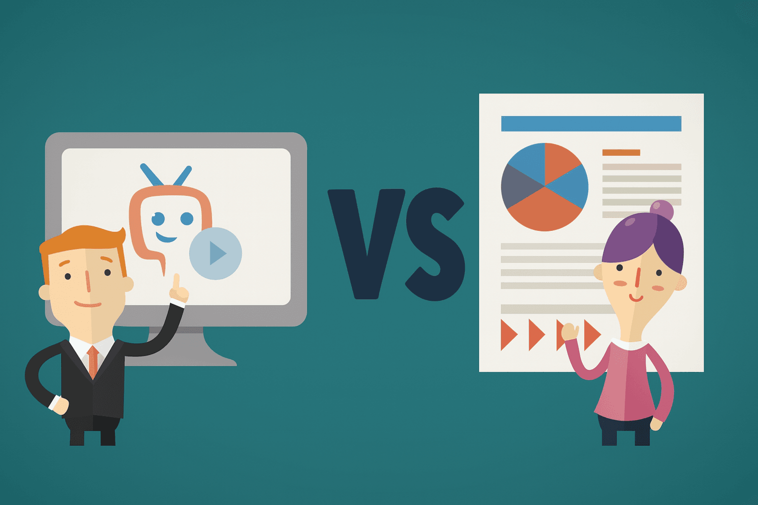Erklärfilm vs. Infografik: Welches Format überzeugt deine Zielgruppe wirklich?