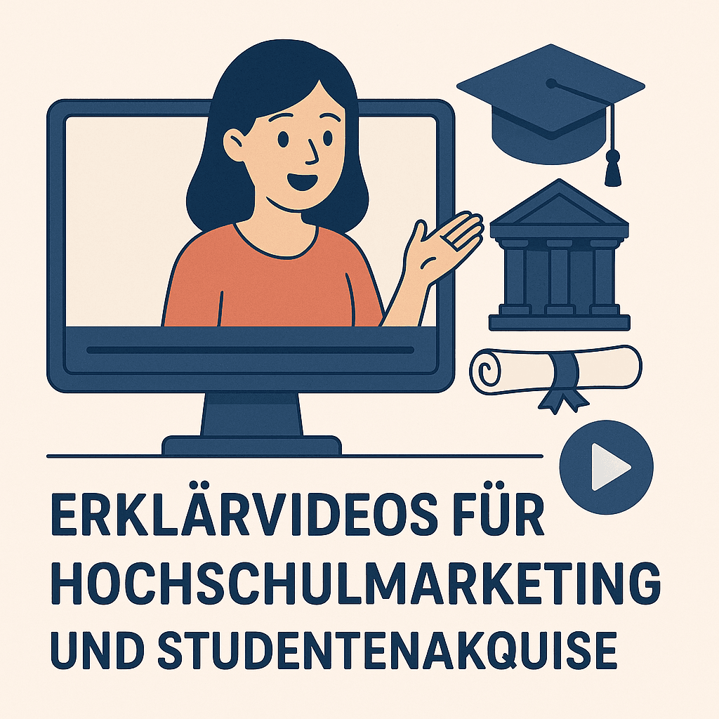 Erklärvideos für Hochschulmarketing: Wie Sie Studierende digital begeistern