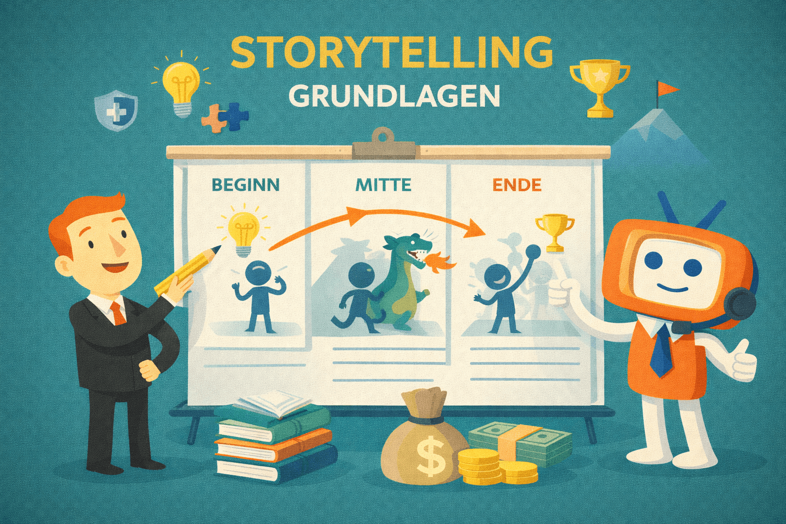 Grundlagen des Storytellings im Erklärfilm: Vom ersten Bild zur unvergesslichen Reise