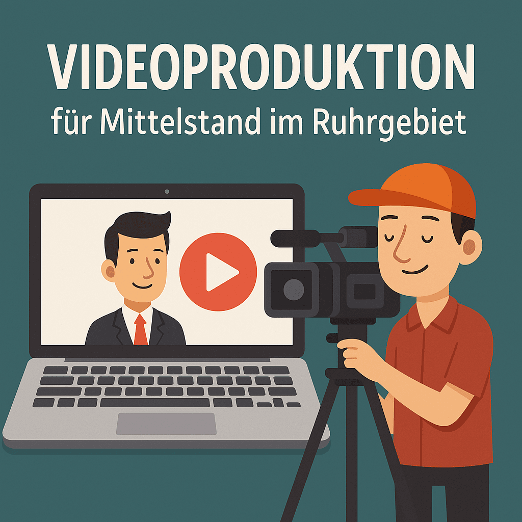 Mittelstand im Ruhrgebiet: Mit professioneller Videoproduktion zur digitalen Sichtbarkeit